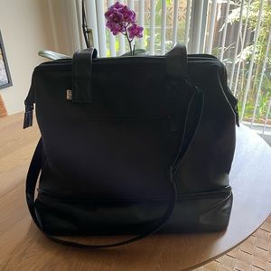 Convertible Mini Weekender in Black